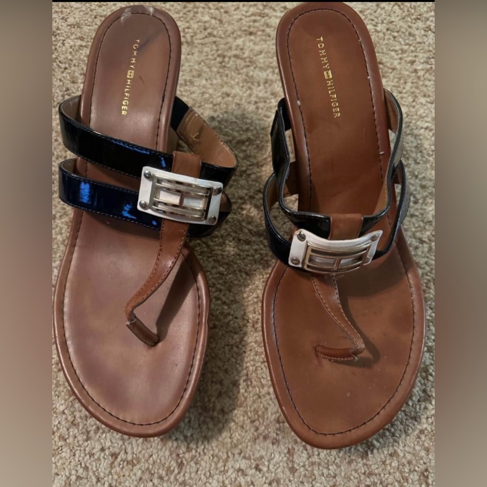Tommy Hilfiger, Size 10 wedges…